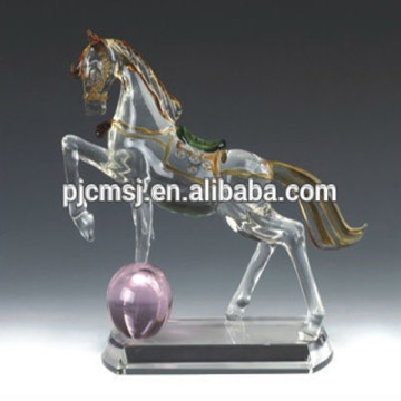 Personalisierte Crystal Horse für Schreibtisch Dekorationen